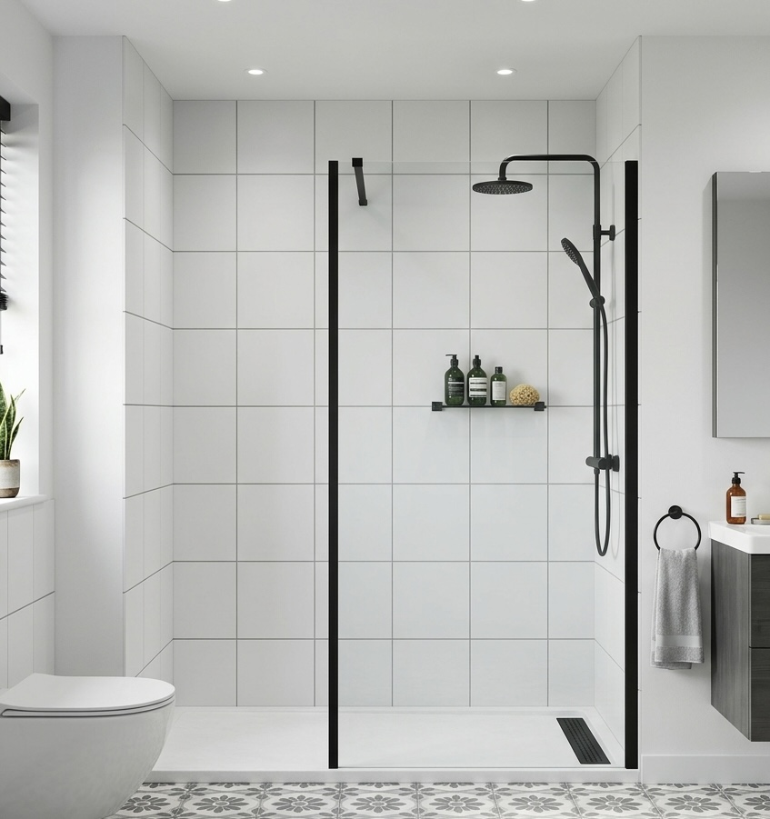 Bath-to-Shower Conversion in Huntingdon
